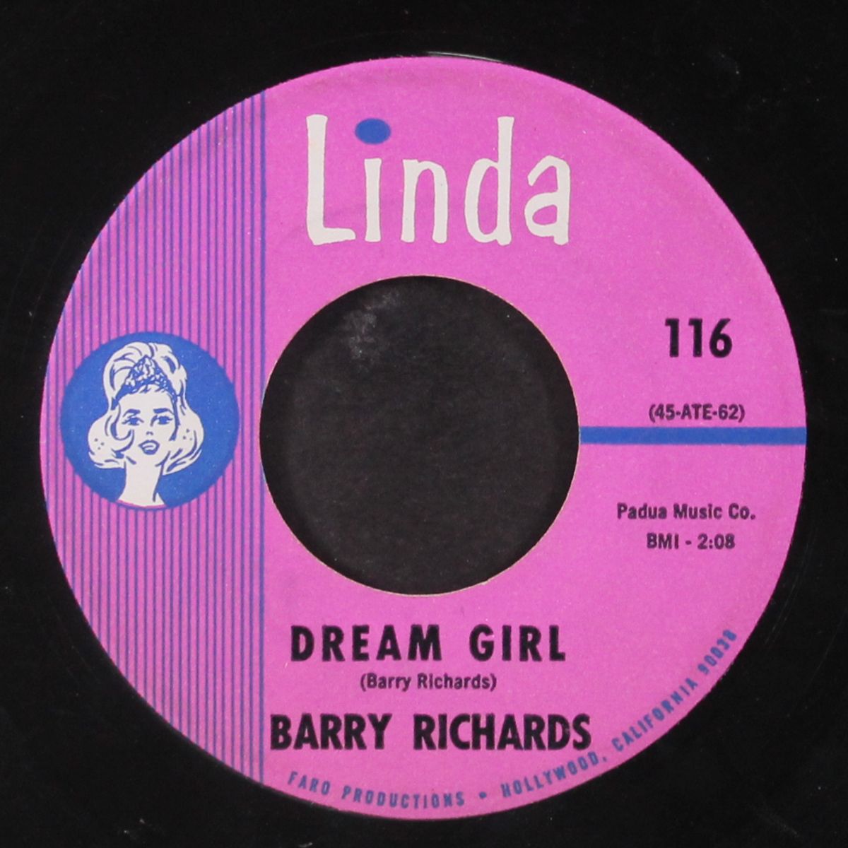 dream girl / rainbow by BARRY RICHARDS