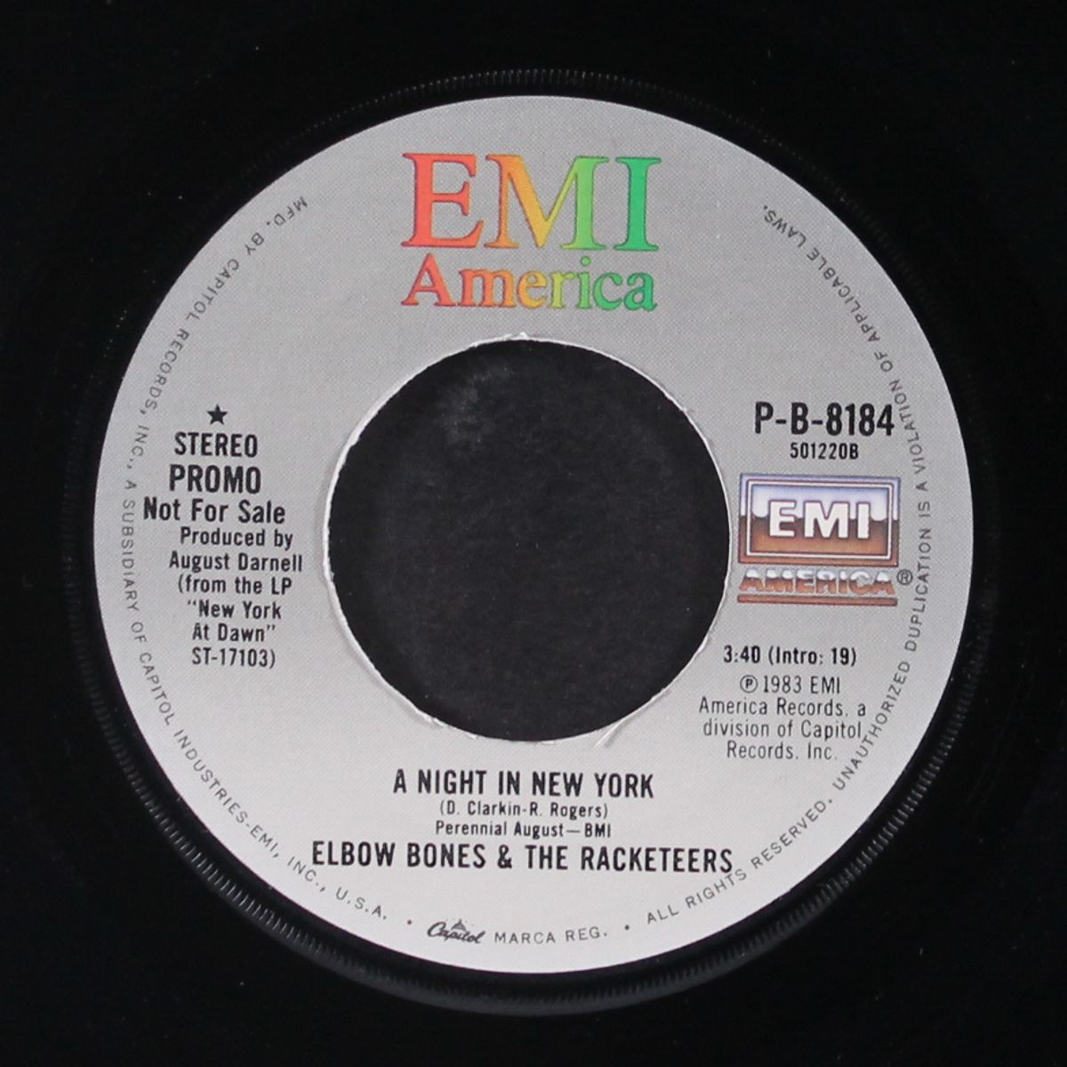 a night in new york by ELBOW BONES & RACKETEERS