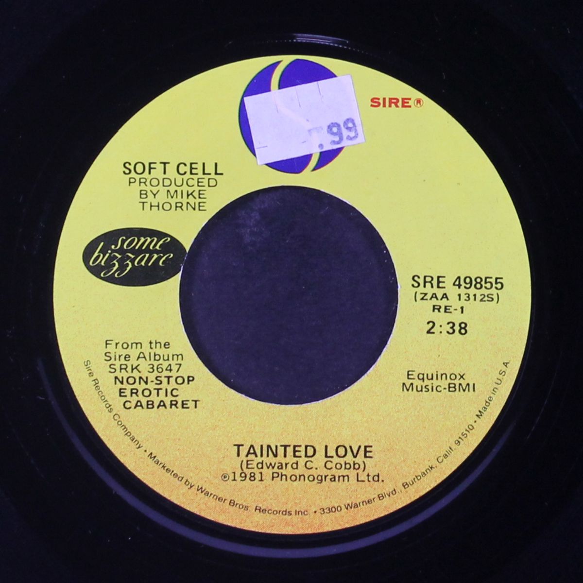 tainted love / memorabilia by SOFT CELL