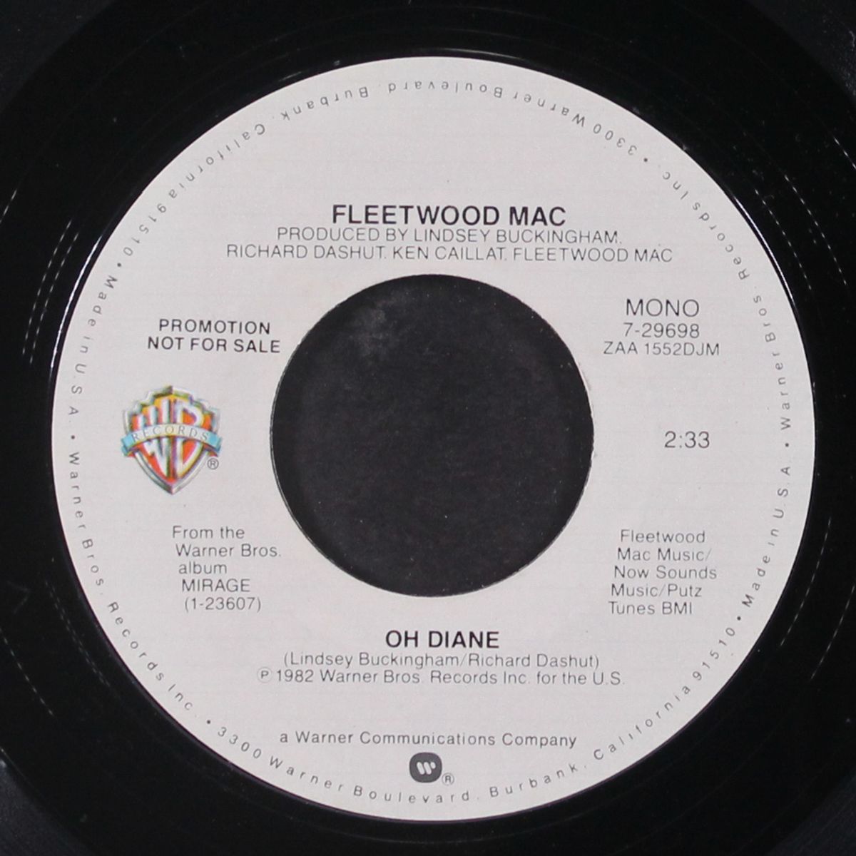oh diane / mono by FLEETWOOD MAC