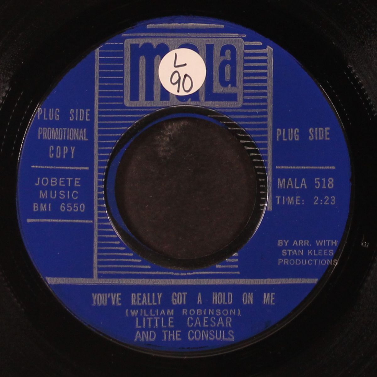 you've really got a hold on me / it's so easy by LITTLE CAESAR & CONSULS