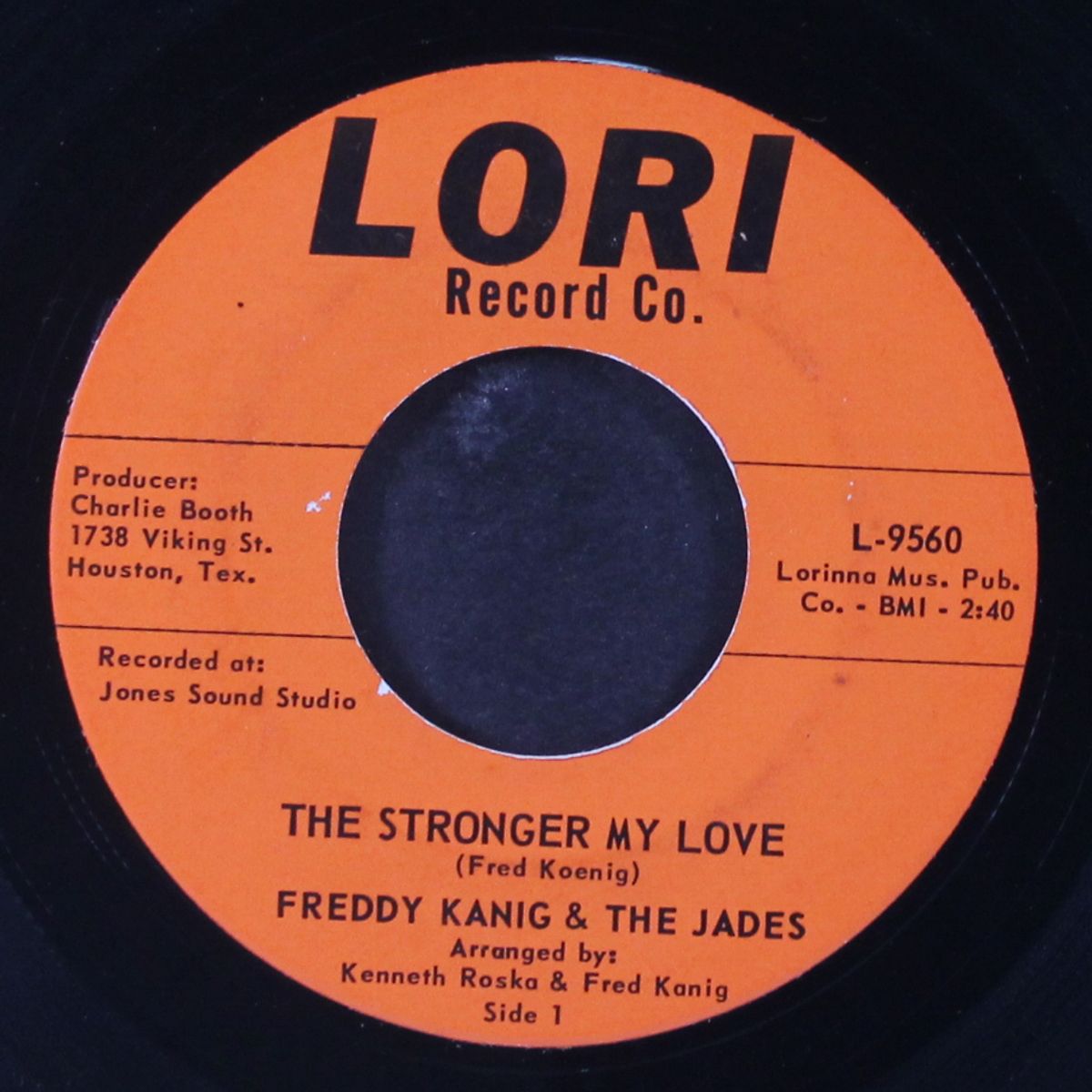 the stronger my love / lovers get together by FREDDY KANIG & JADES