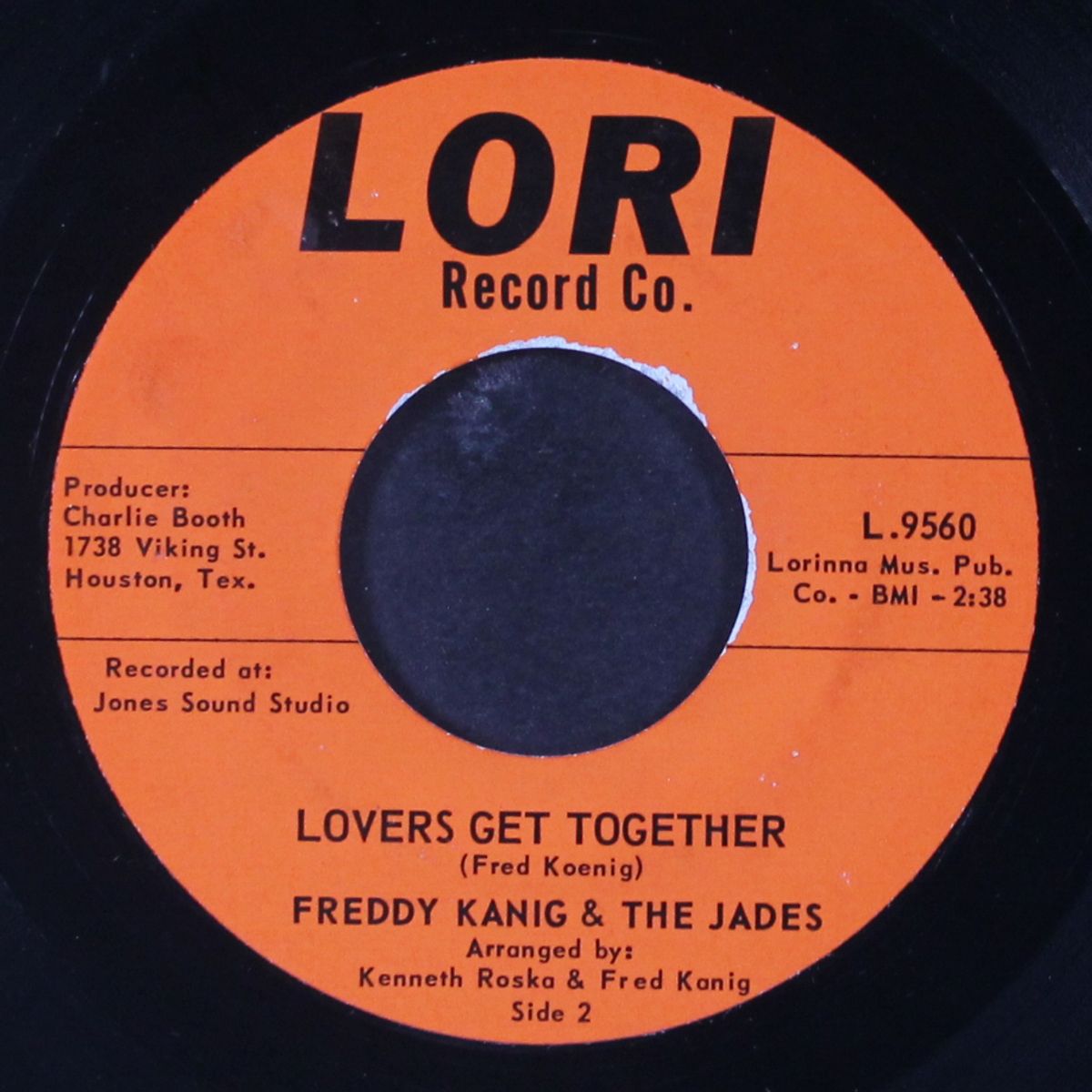 the stronger my love / lovers get together by FREDDY KANIG & JADES