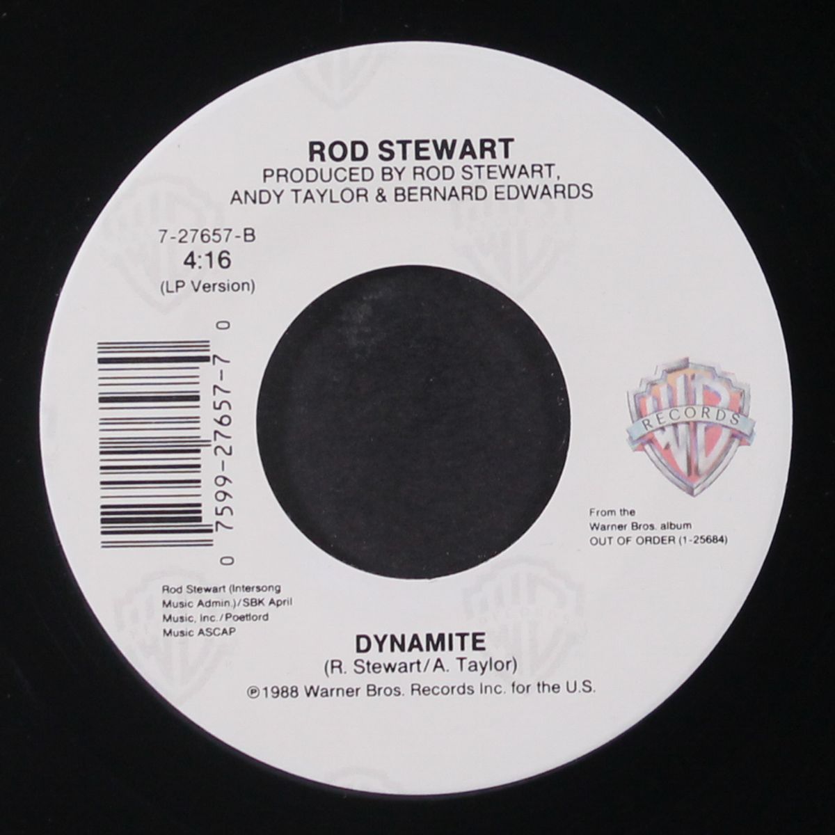 crazy about her / dynamite by ROD STEWART