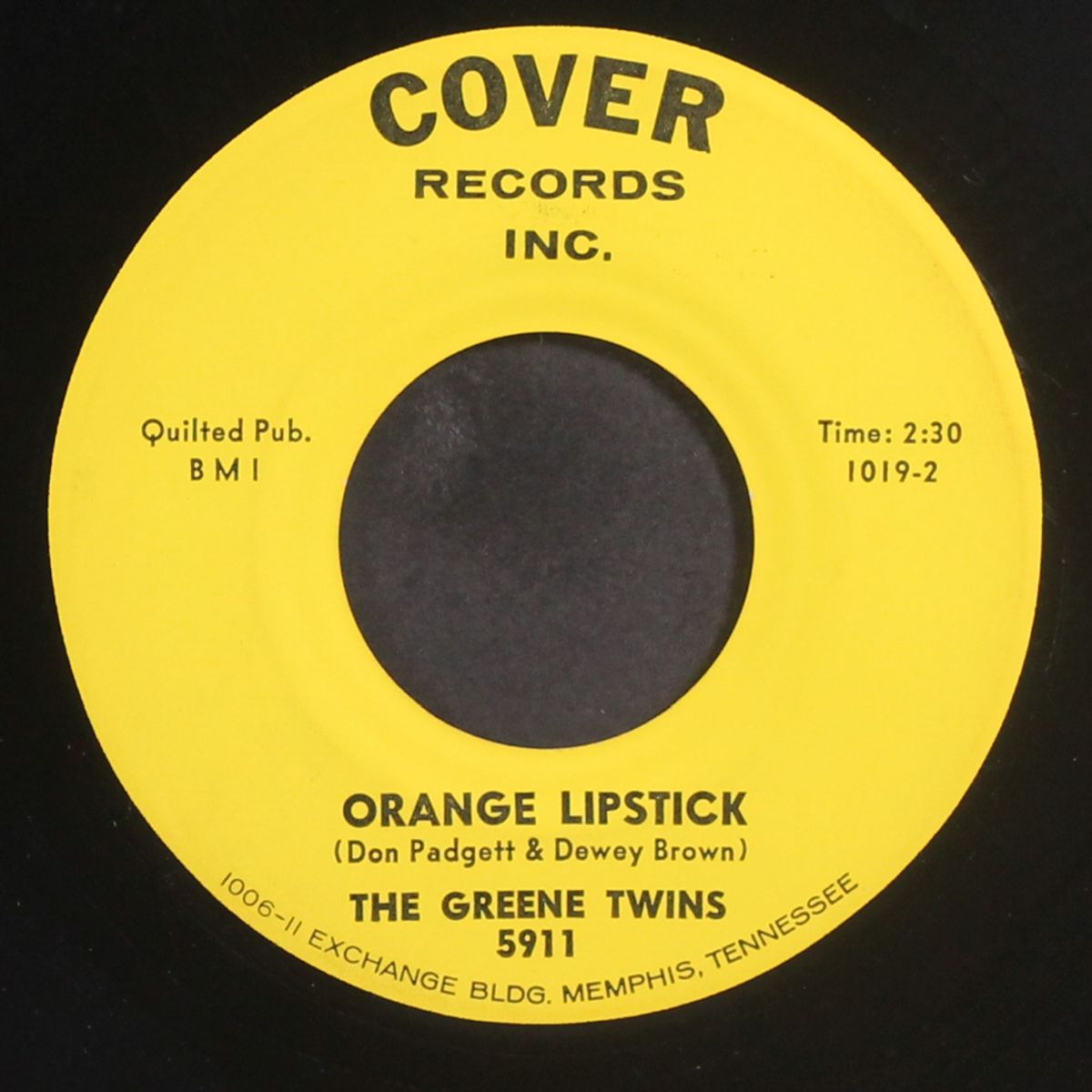 i'm just a boy in this world / orange lipstick by GREENE TWINS