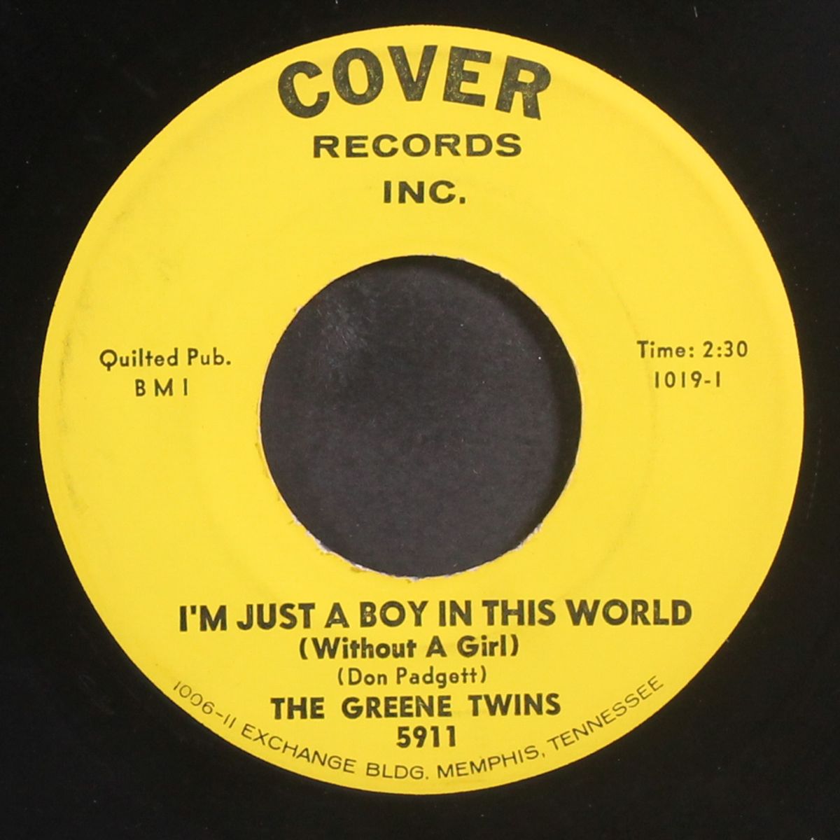 i'm just a boy in this world / orange lipstick by GREENE TWINS