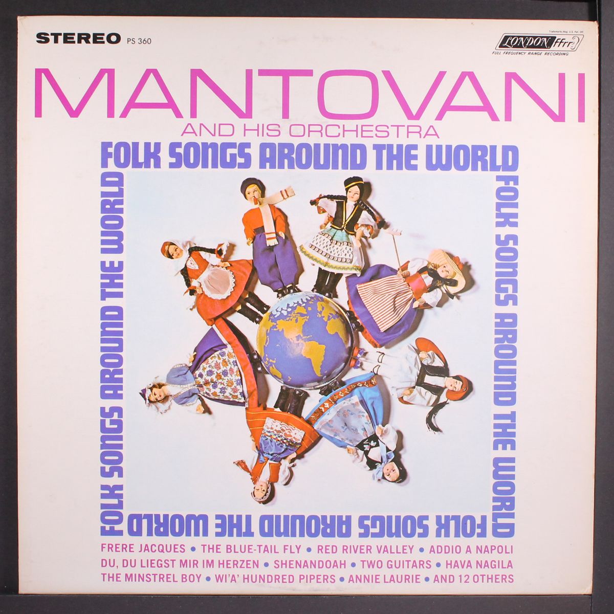 folk songs around the world by MANTOVANI