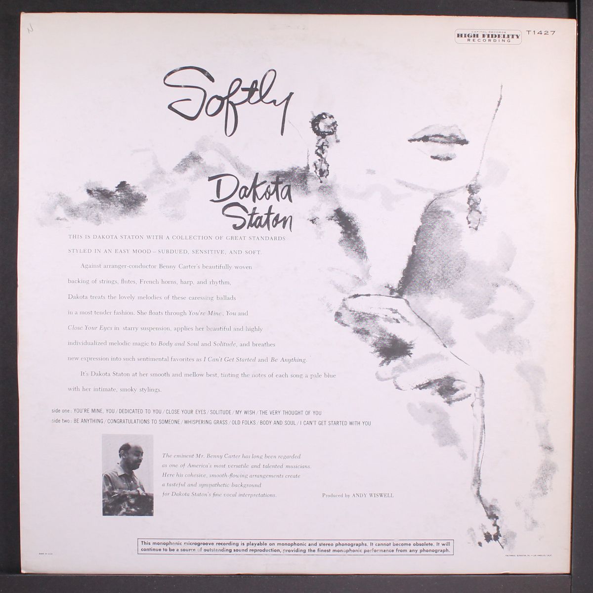 softly by DAKOTA STATON