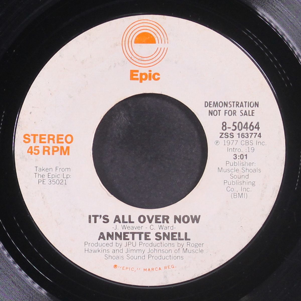 it's all over now / mono by ANNETTE SNELL