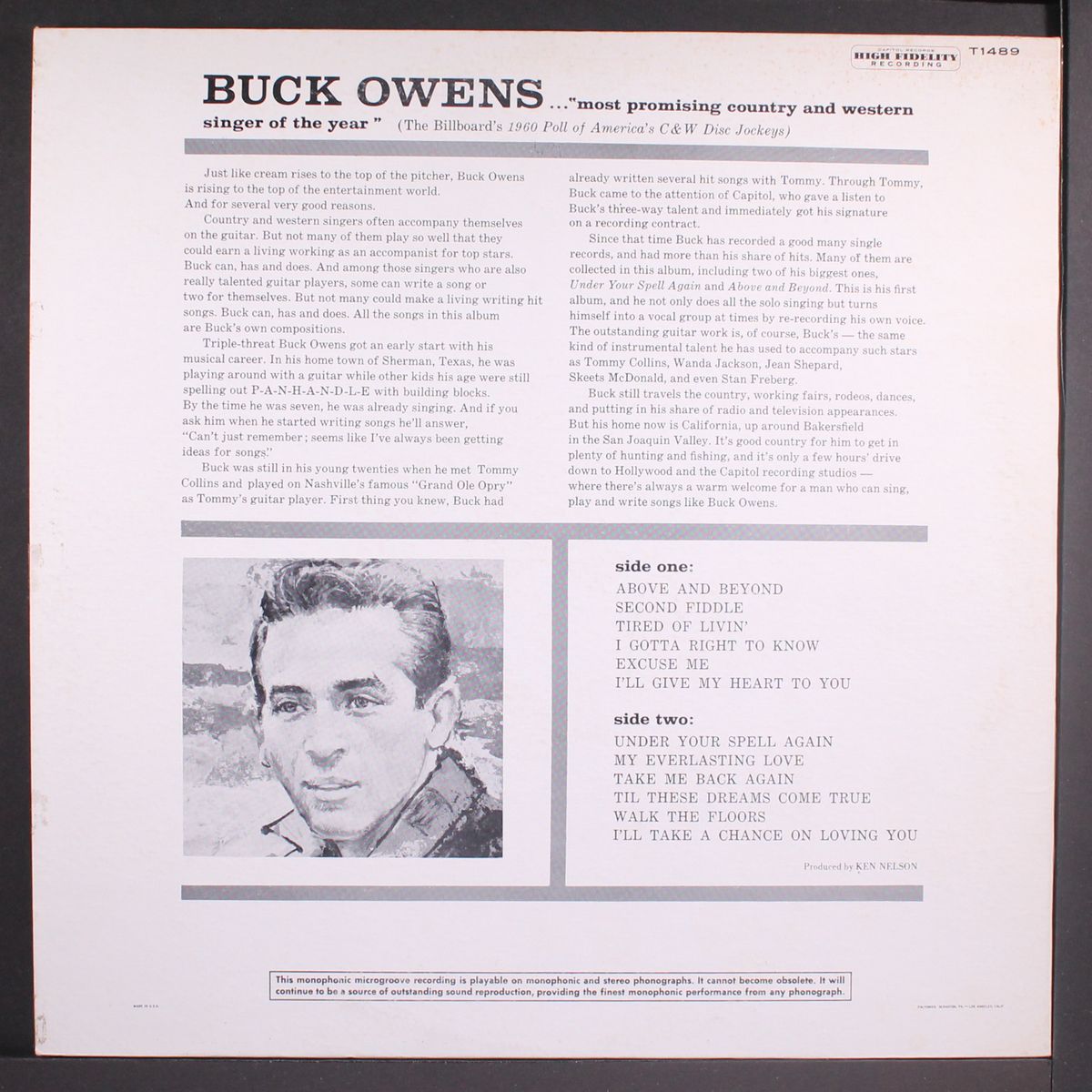 buck owens by BUCK OWENS
