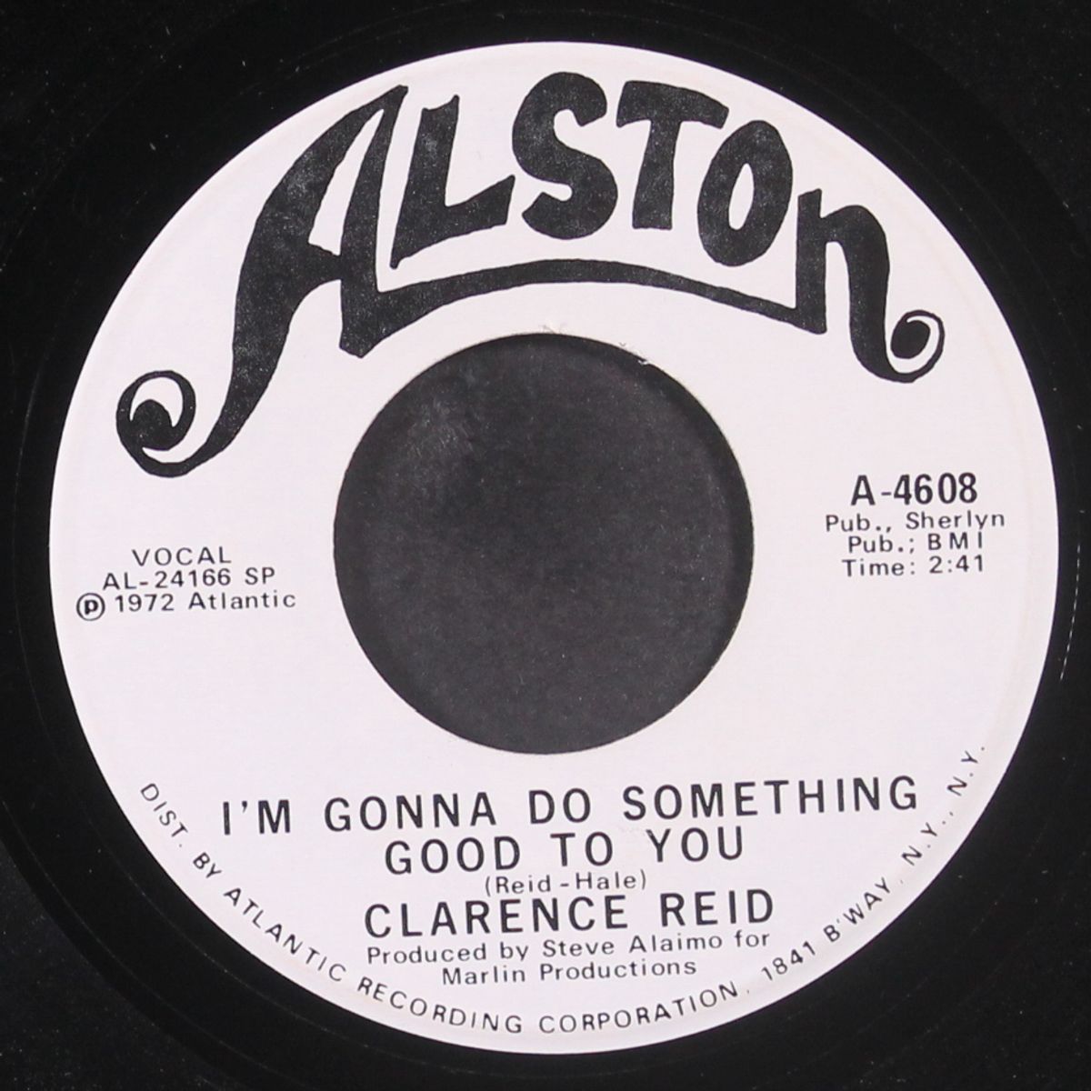 i'm gonna do something good to you / same by CLARENCE REID