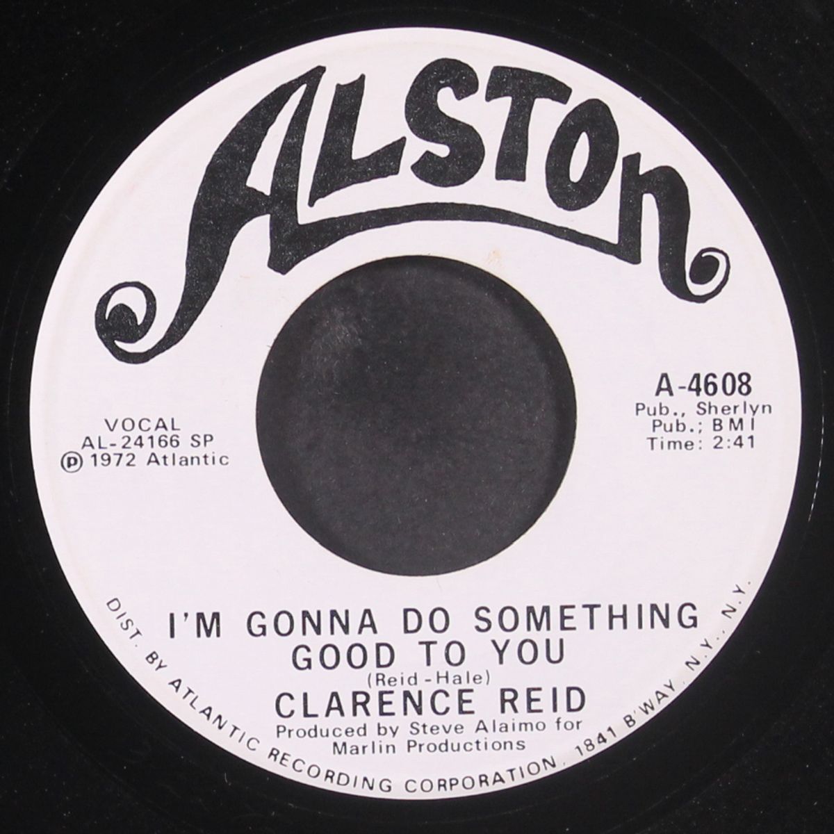 i'm gonna do something good to you / same by CLARENCE REID