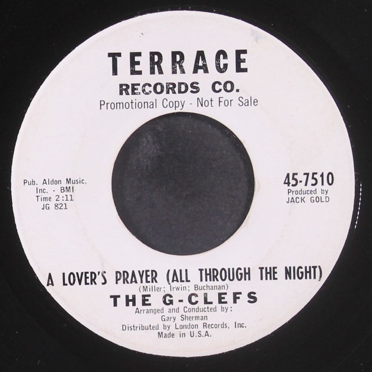 sitting in the moonlight / a lover's prayer by G-CLEFS