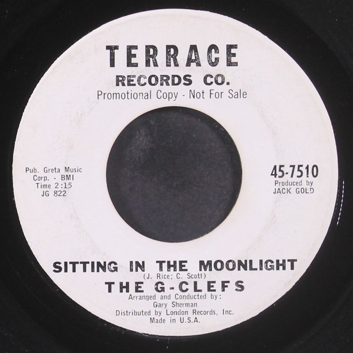 sitting in the moonlight / a lover's prayer by G-CLEFS