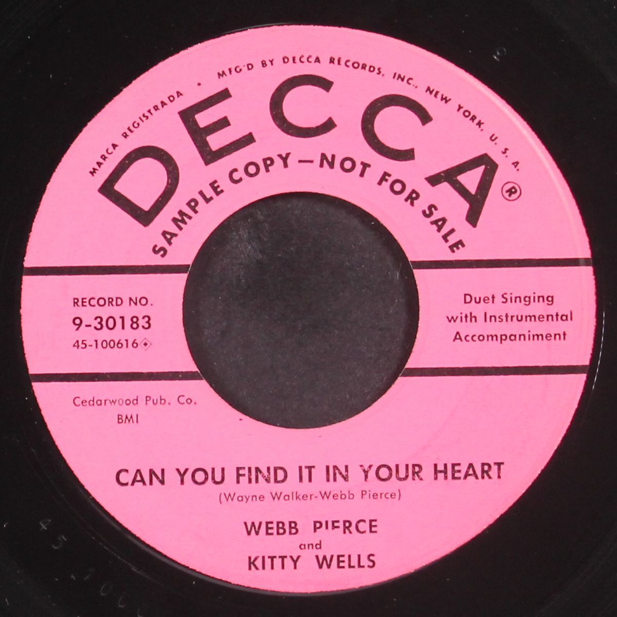 oh so many years by KITTY WELLS & WEBB PIERCE