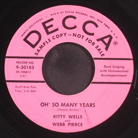 KITTY WELLS & WEBB PIERCE