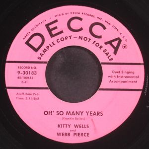 KITTY WELLS & WEBB PIERCE