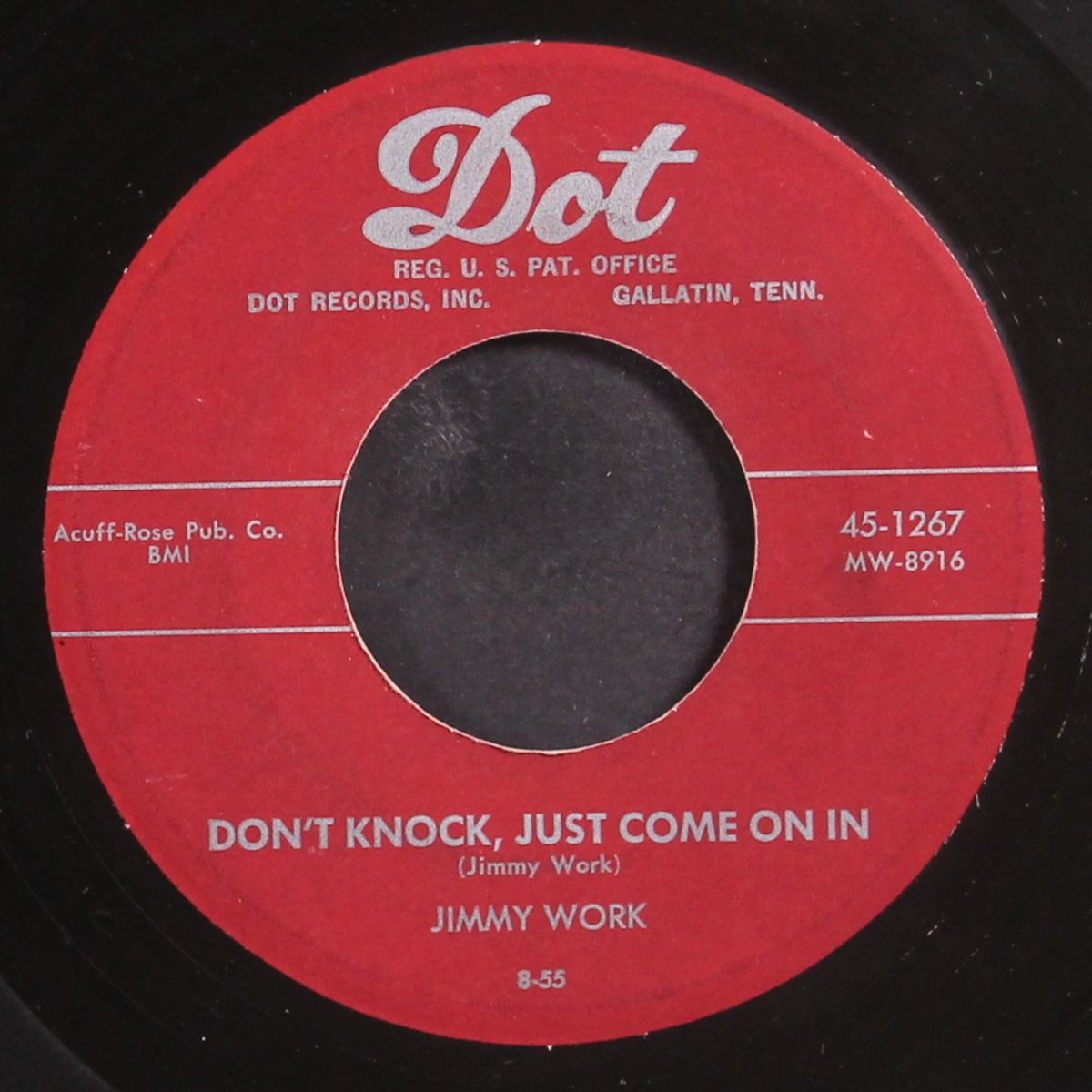 don't knock, just come on in / let 'em talk by JIMMY WORK