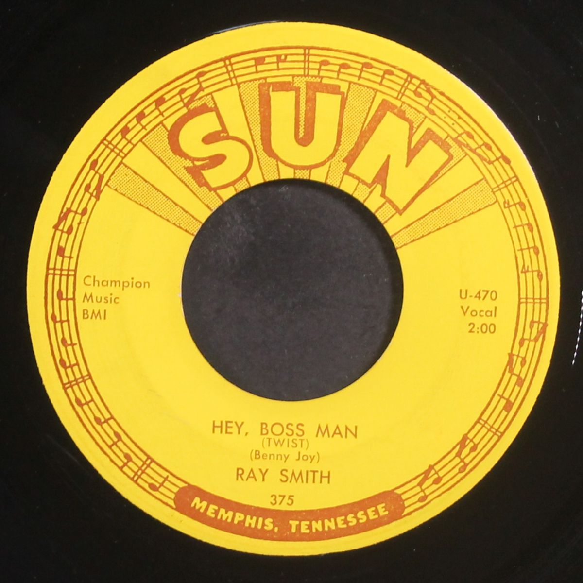 candy doll / hey, boss man by RAY SMITH