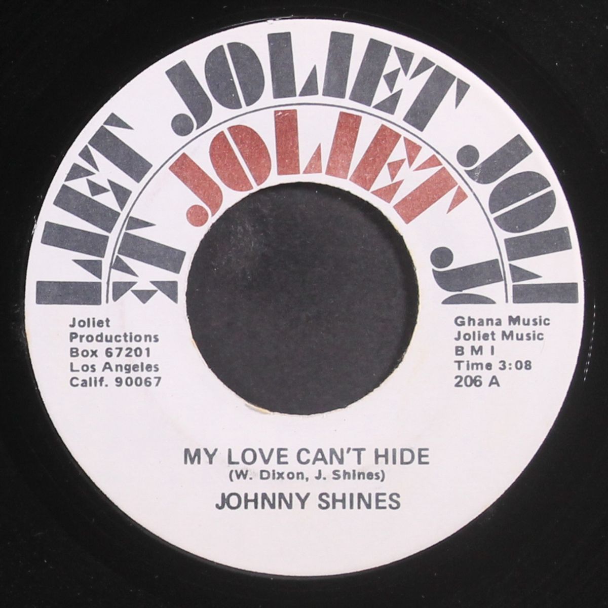 my love can't hide / skull & crossbone blues by JOHNNY SHINES