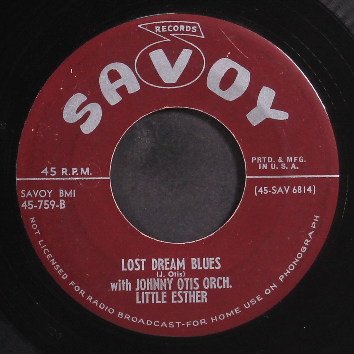 deceivin' blues / lost dream blues by LITTLE ESTHER