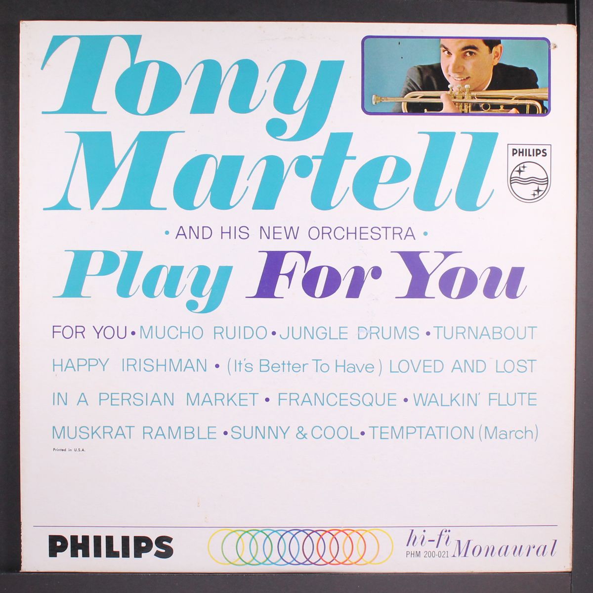 play for you by TONY MARTELL