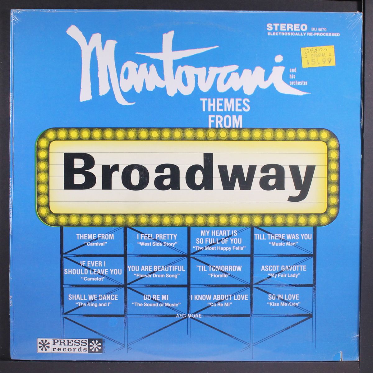 themes from broadway by MANTOVANI