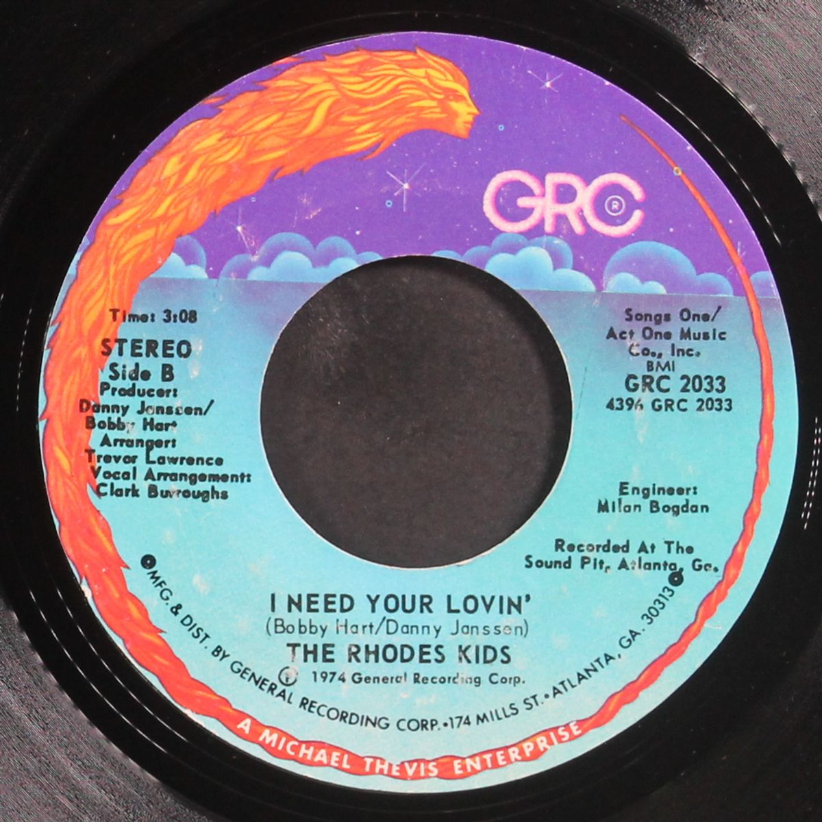 voo-doo magic / i need your lovin' by RHODES KIDS