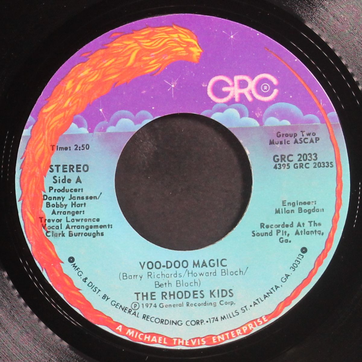 voo-doo magic / i need your lovin' by RHODES KIDS