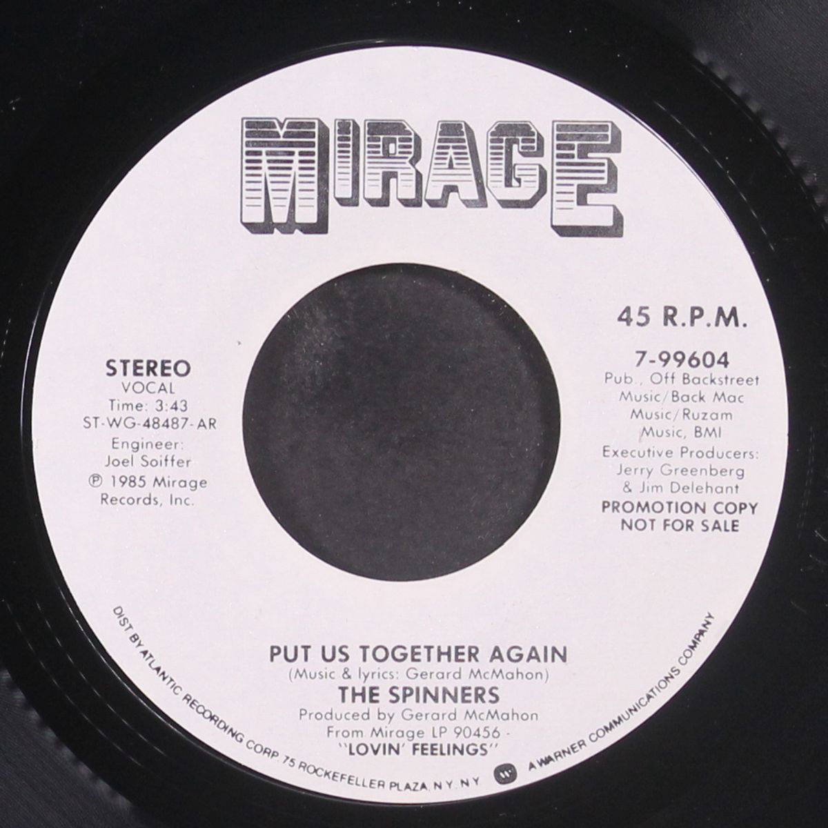 put us together again / same by SPINNERS
