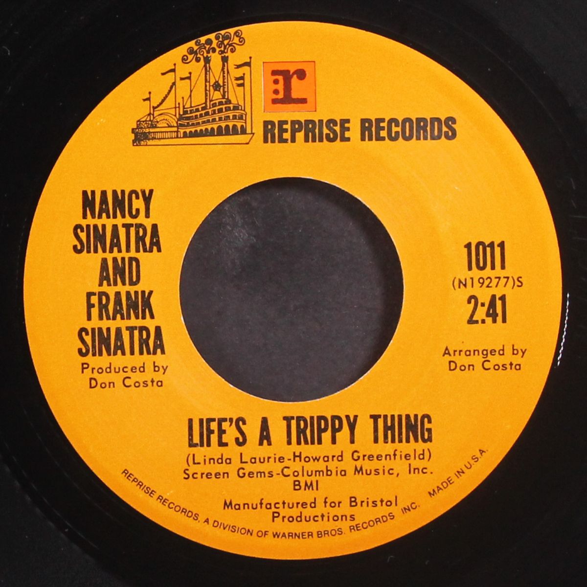 life's a trippy thing / i'm not afraid by NANCY & FRANK SINATRA