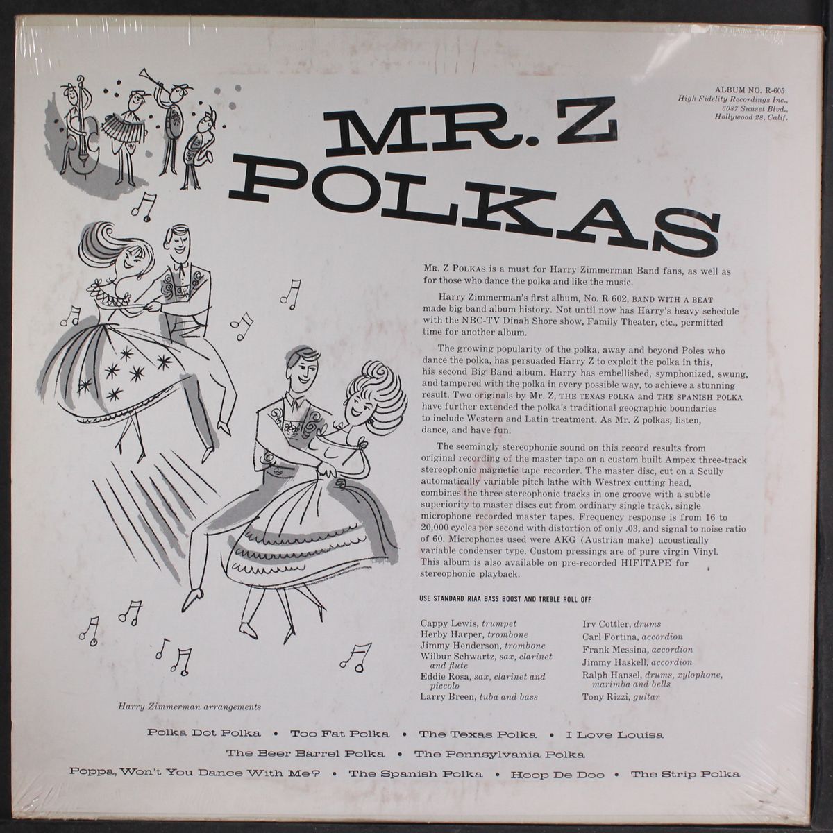 polkas by HARRY ZIMMERMAN