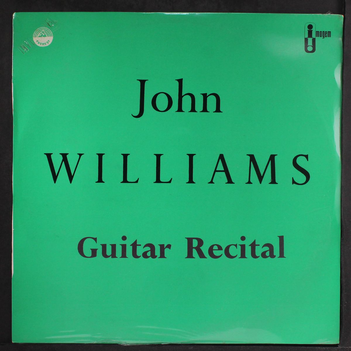 guitar recital by JOHN WILLIAMS