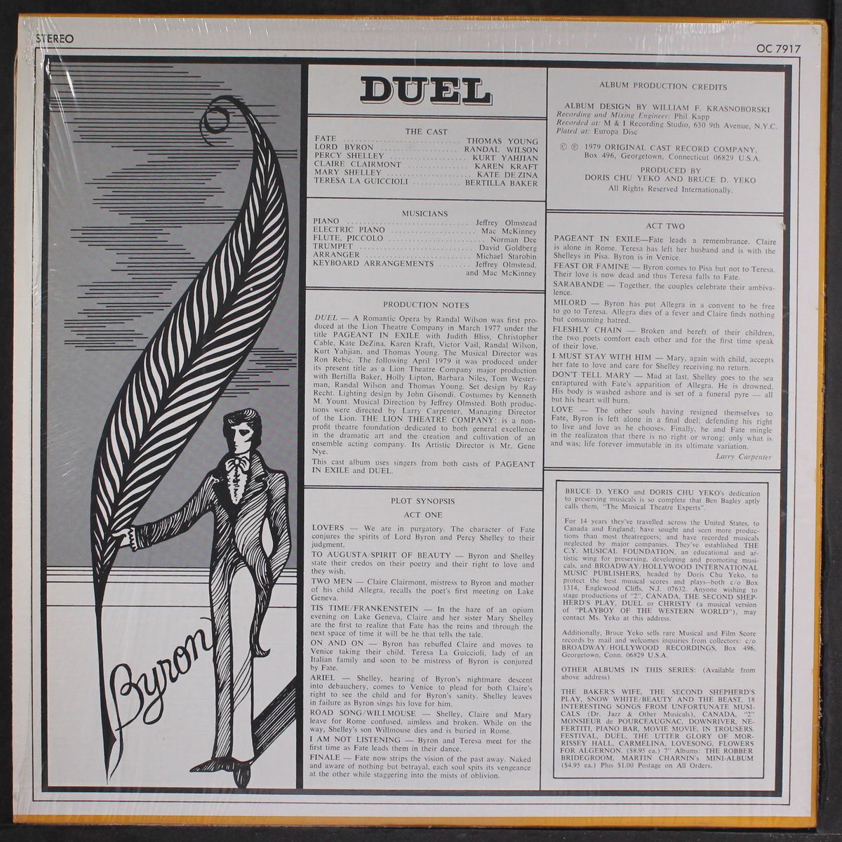 duel by ORIGINAL CAST