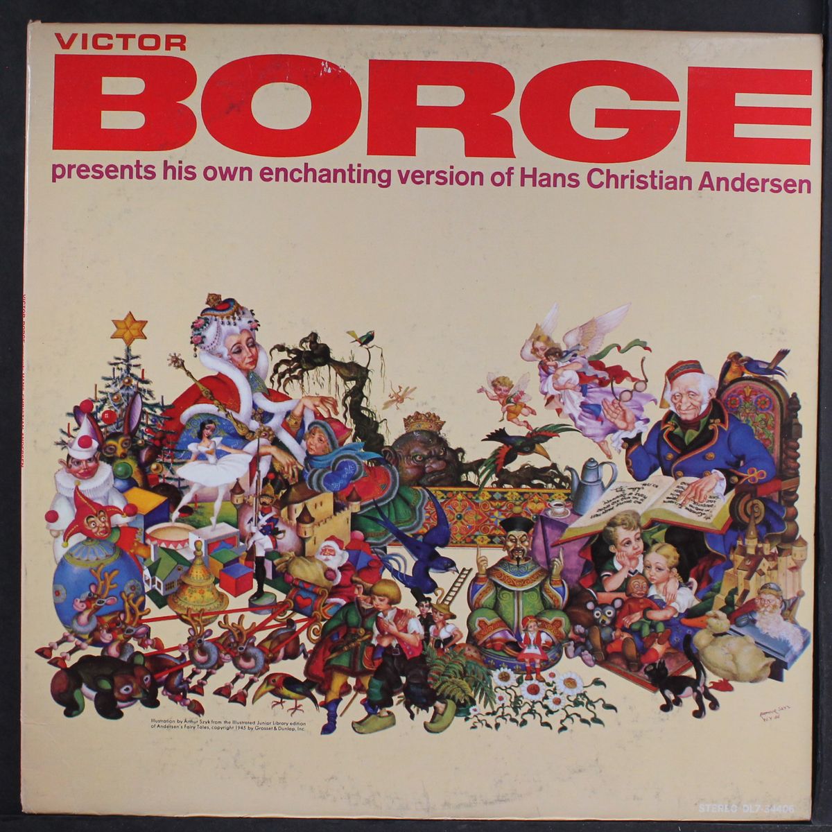 presents his own enchanting version of hans christian andersen by VICTOR BORGE