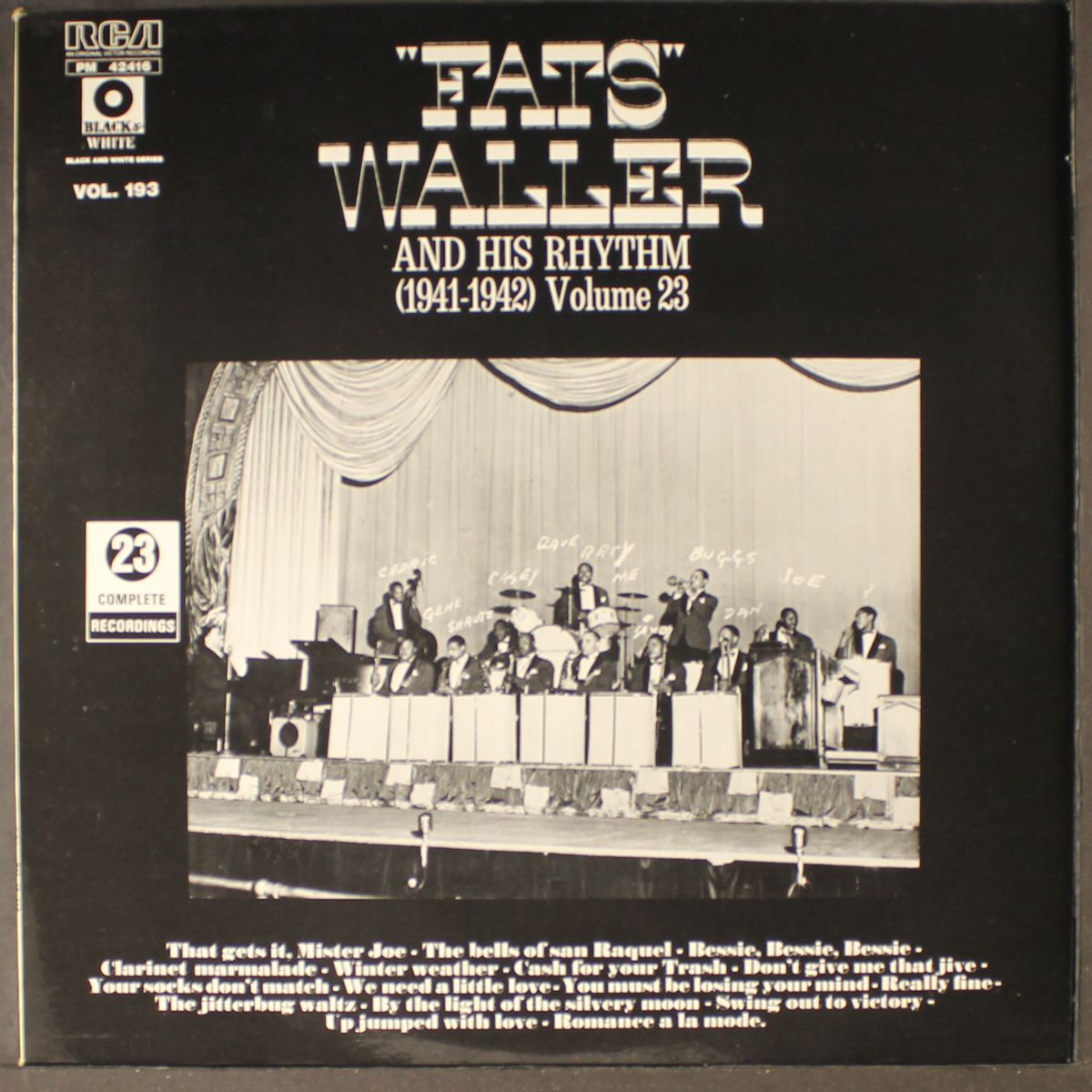 1941-1942, vol. 23 by FATS WALLER