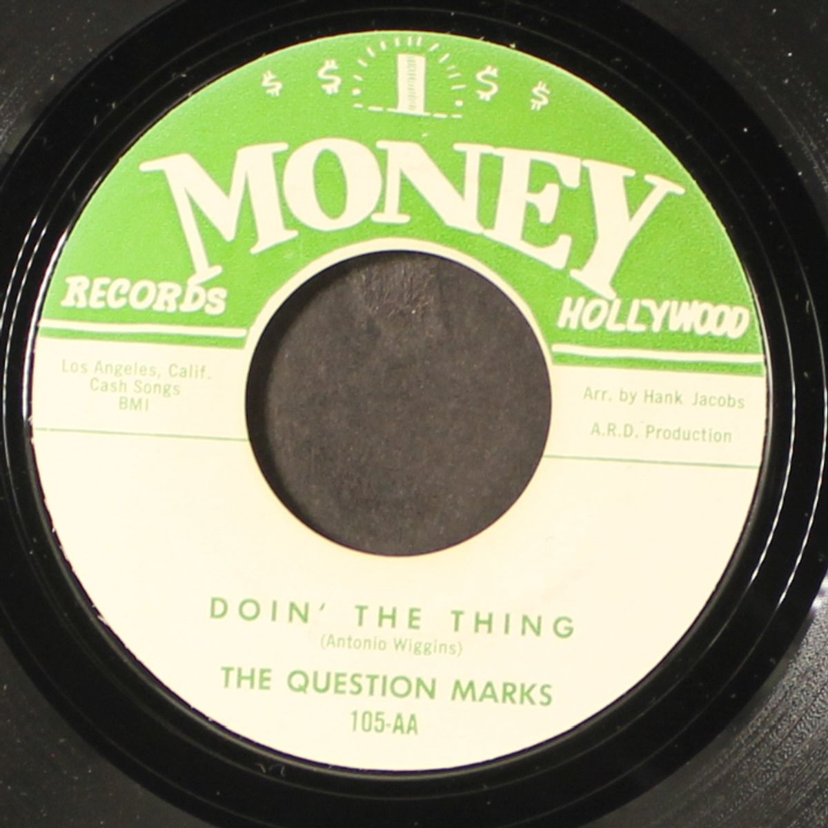doin' the thing / ain't that kinda sad by QUESTION MARKS