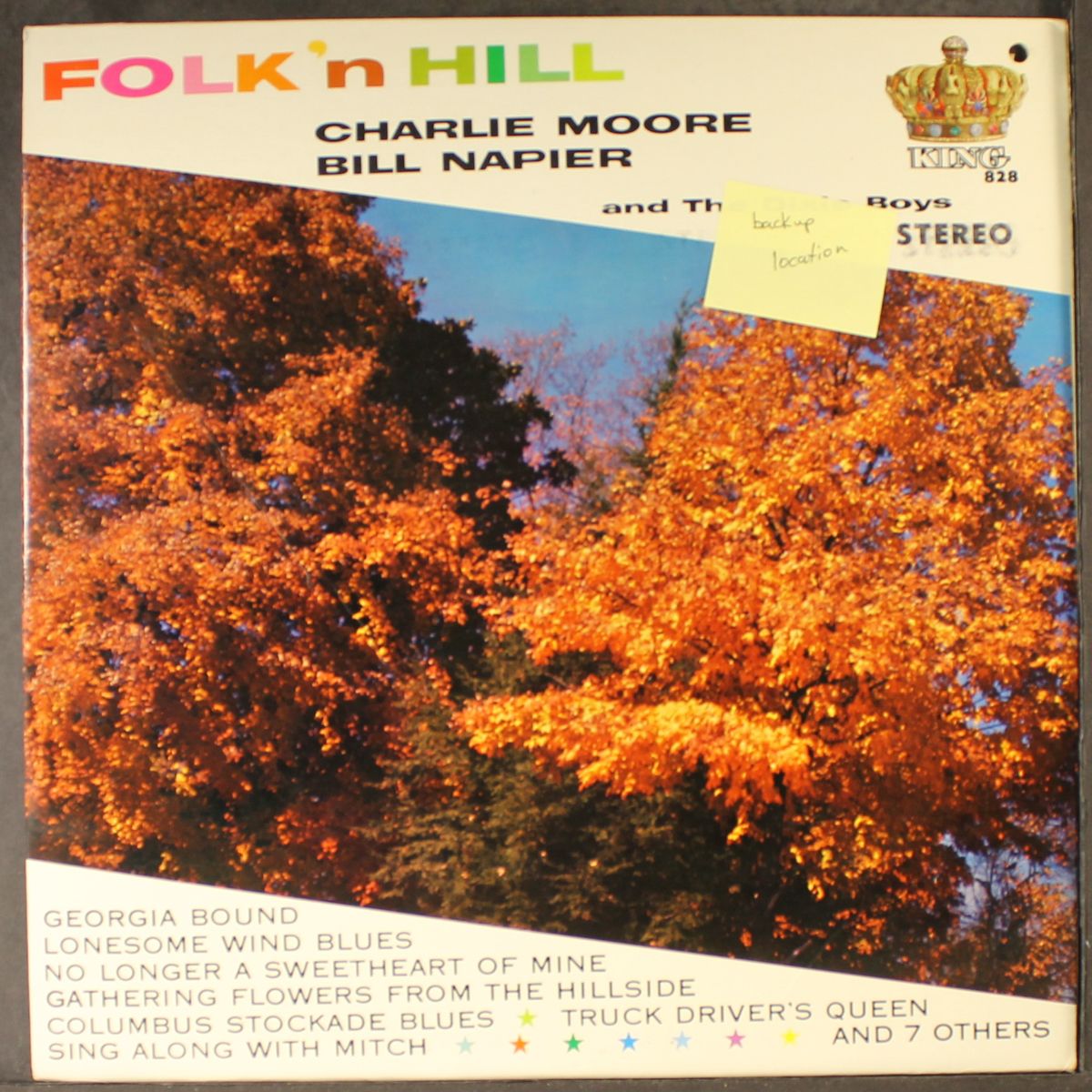 folk 'n hill by CHARLIE MOORE & BILL NAPIER
