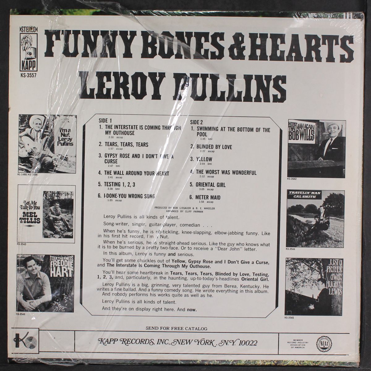 funny bones & hearts by LEROY PULLINS