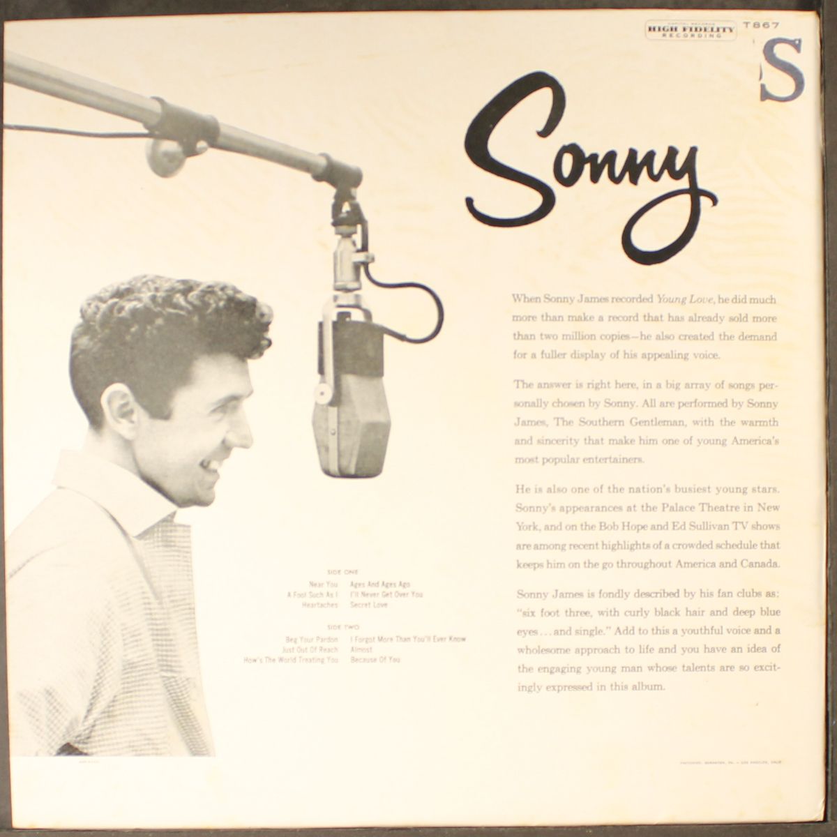 sonny by SONNY JAMES
