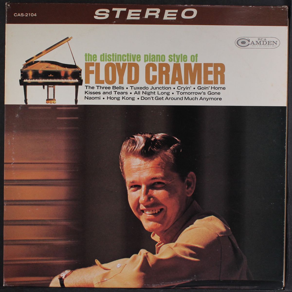 the distinctive piano style of by FLOYD CRAMER