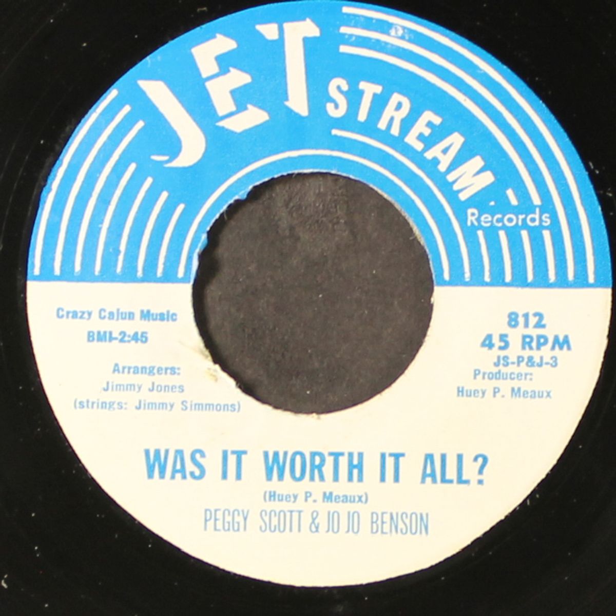 funky booty / was it worth it all? by JAMES YOUNG BLUES BAND / PEGGY SCOTT & JOJO BE