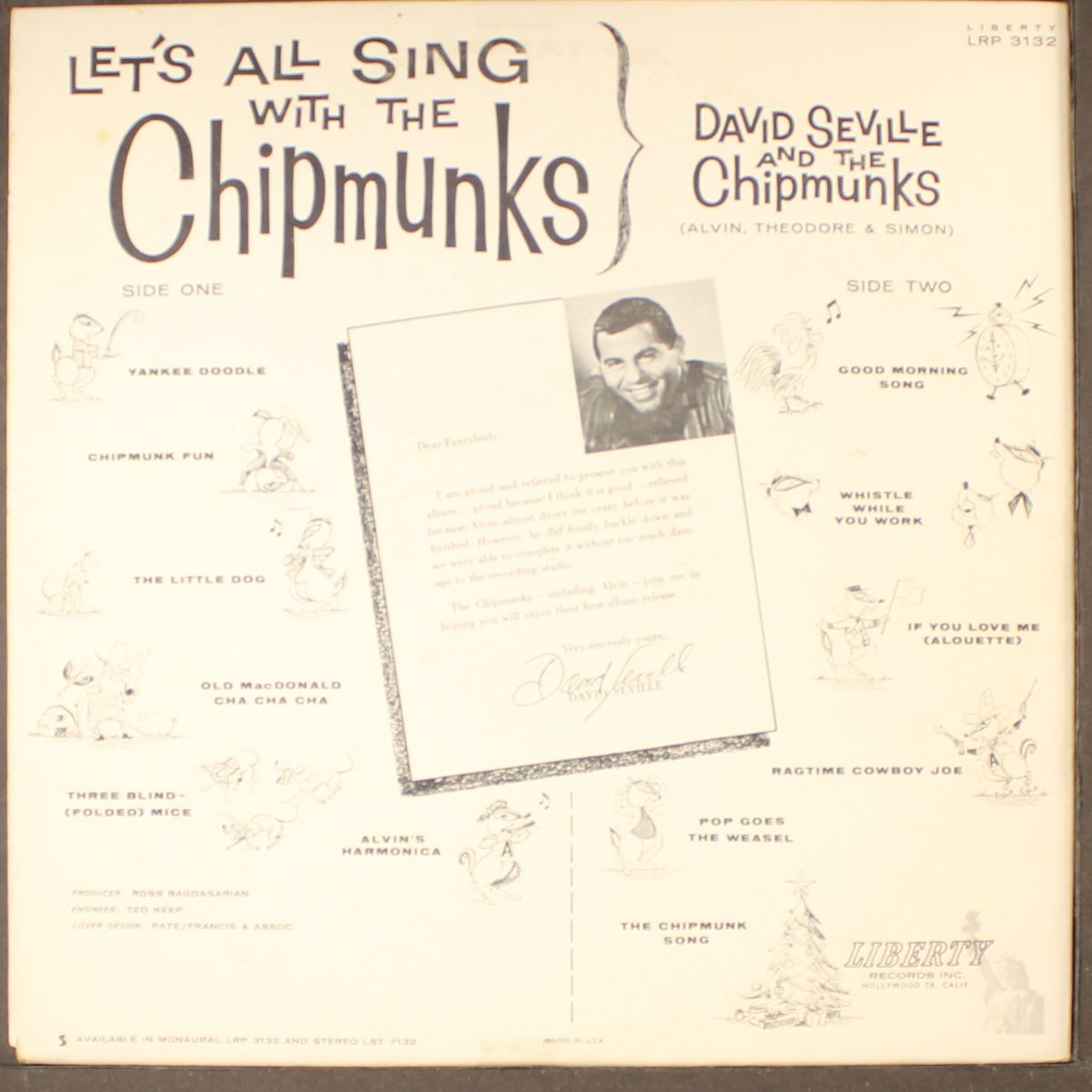 let's all sing with the chipmunks by CHIPMUNKS