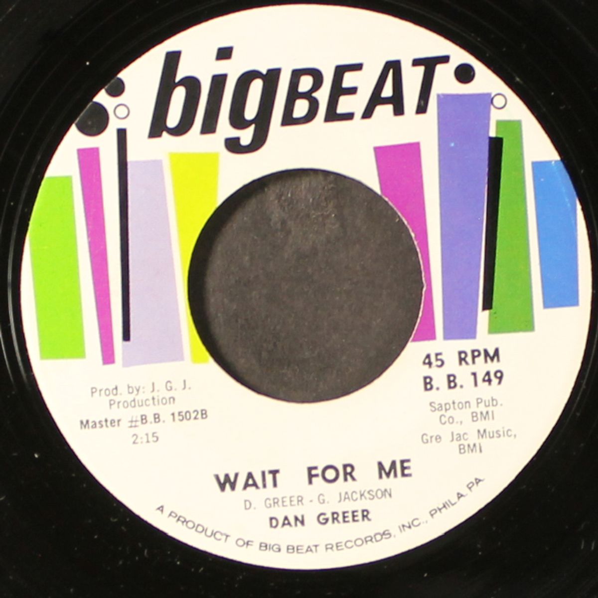 my baby's got a new way / wait for me by DAN GREER