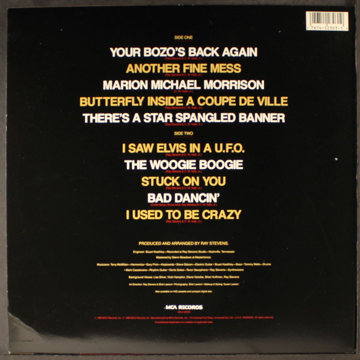 beside myself by RAY STEVENS