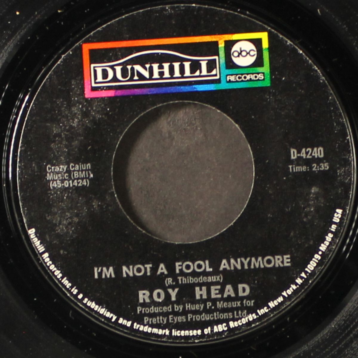 mama mama / i'm not a fool anymore by ROY HEAD
