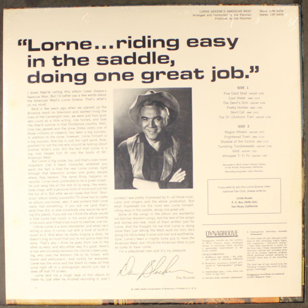 american west by LORNE GREENE