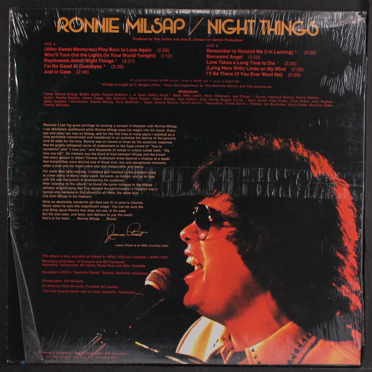 night things by RONNIE MILSAP