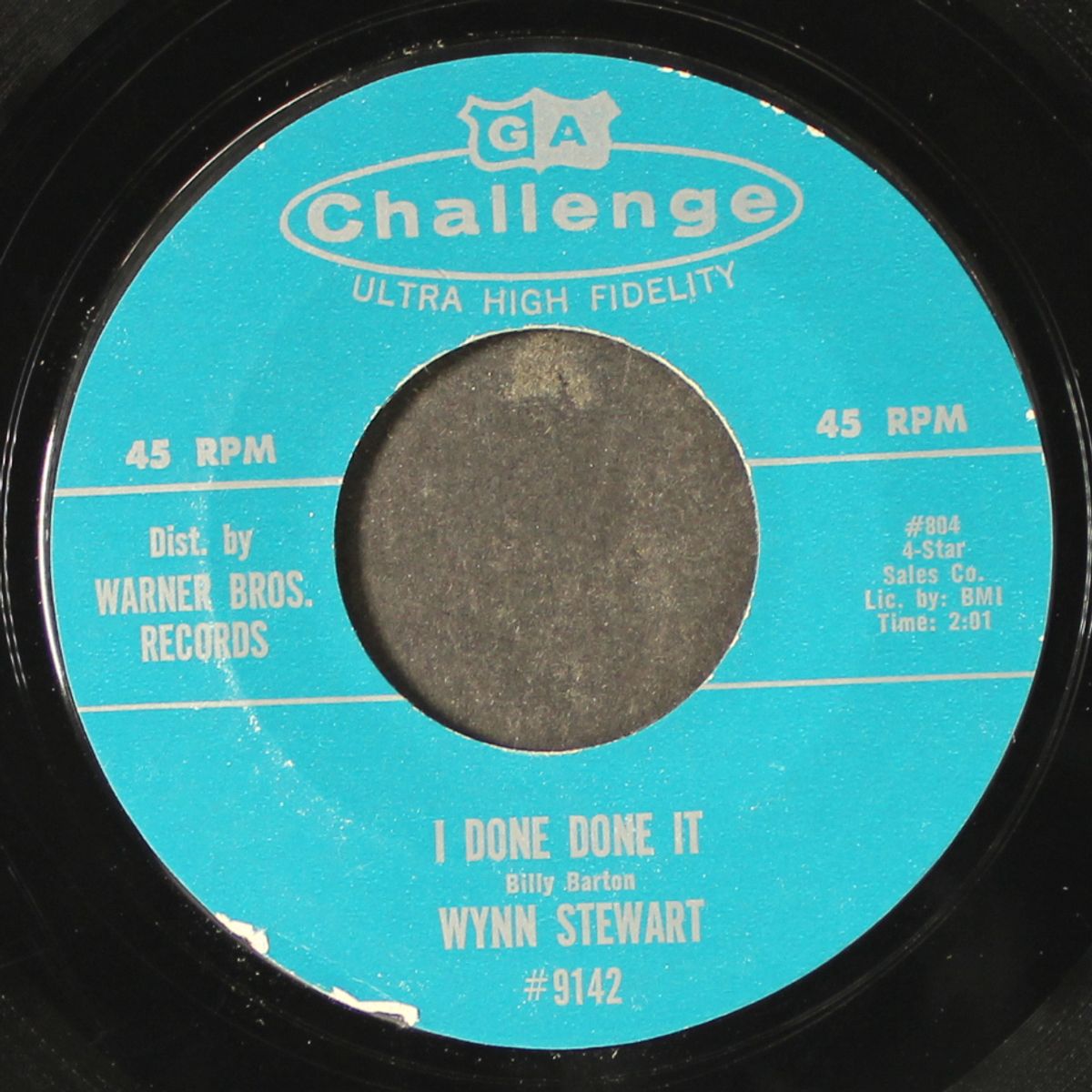 i don't feel at home / i done done it by WYNN STEWART