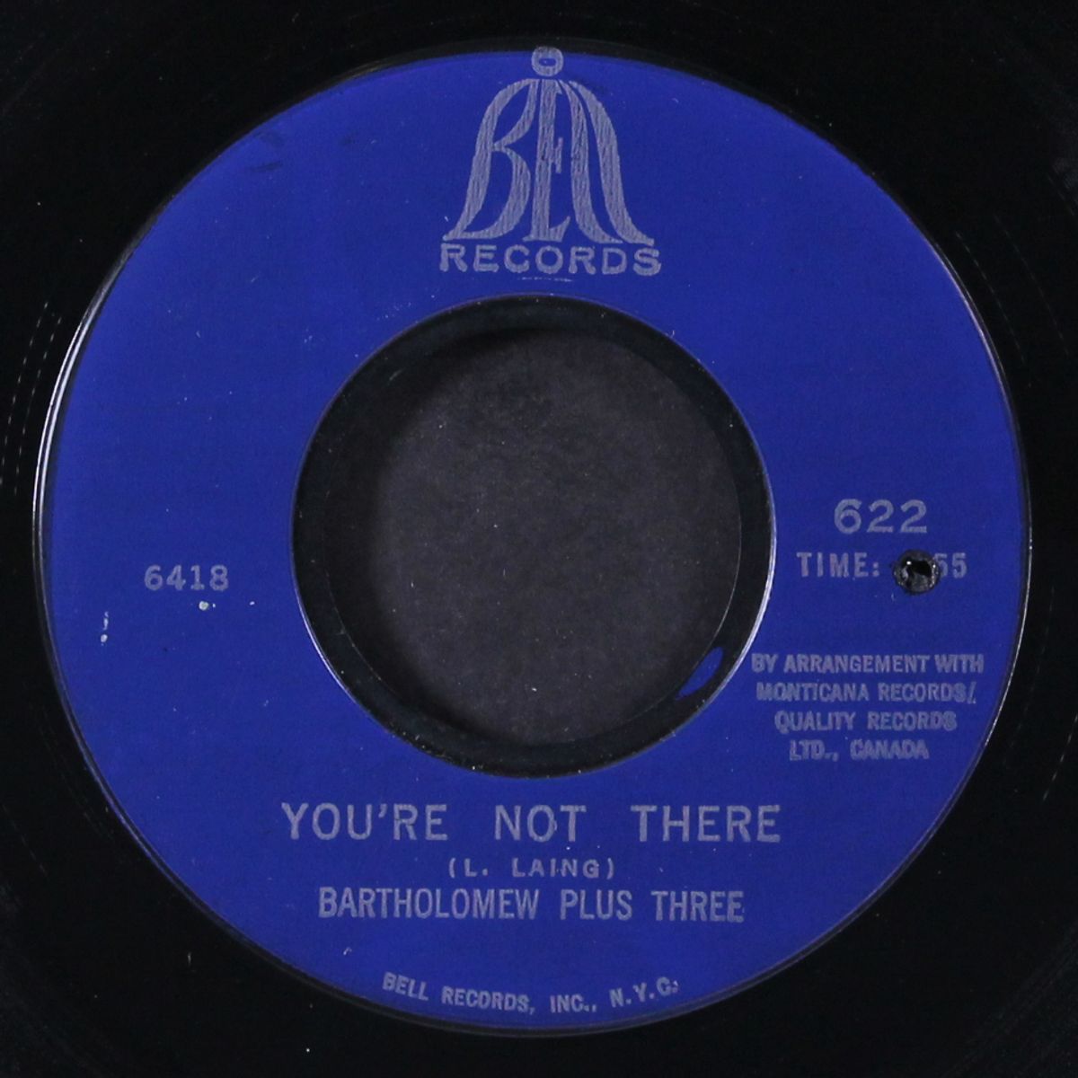 she's mine / you're not there by BARTHOLOMEW PLUS THREE